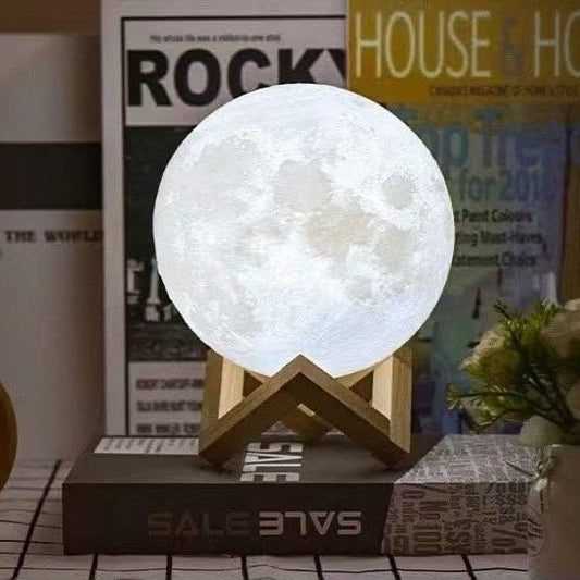 Lampe Lune - MoonAura™ - Blanc - Ambiance et décoration