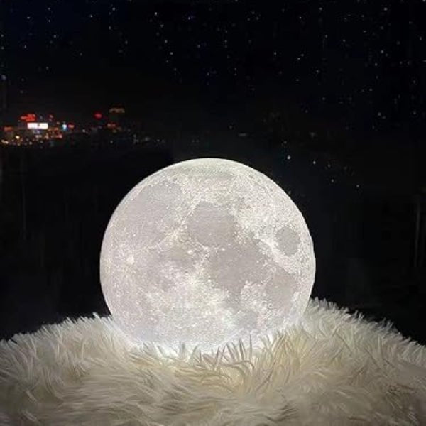 Lampe Lune - MoonAura™ - Blanc - Ambiance et décoration