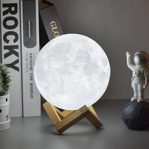 Lampe Lune - MoonAura™ - Blanc - Ambiance et décoration