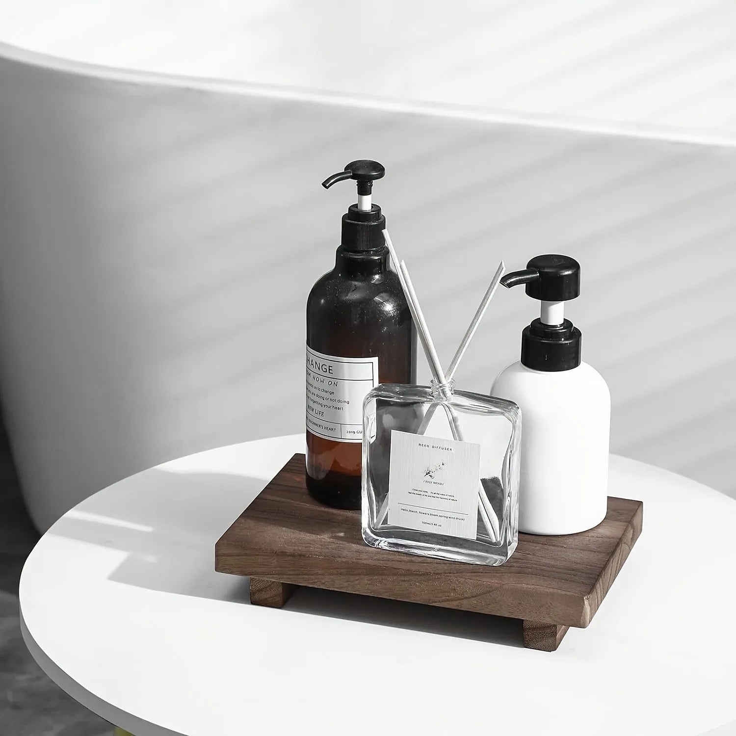Plateau en Bois - WoodNestTray™ - Marron - Ambiance et décoration