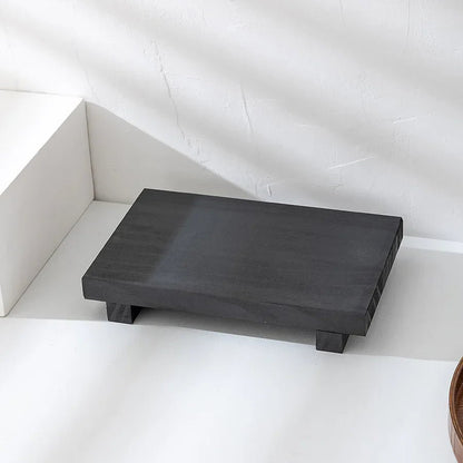 Plateau en Bois - WoodNestTray™ - Noir - Ambiance et décoration