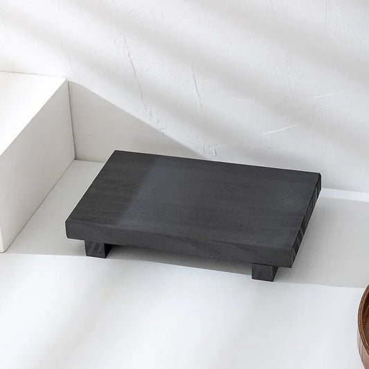 Plateau en Bois - WoodNestTray™ - Noir - Ambiance et décoration