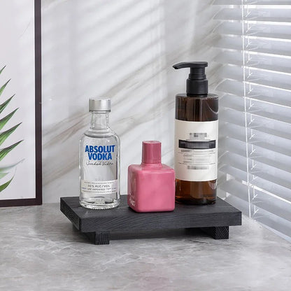 Plateau en Bois - WoodNestTray™ - Noir - Ambiance et décoration