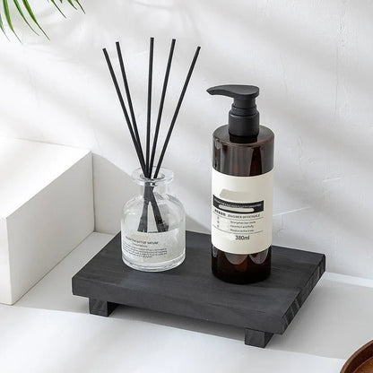 Plateau en Bois - WoodNestTray™ - Noir - Ambiance et décoration