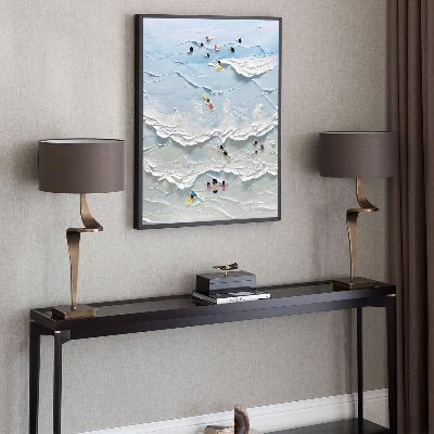 Tableau - OceanVibe™ - Vagues - Ambiance et décoration