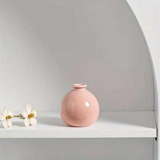 Vase en Céramique - ZenHydroVase™ - Rose - Ambiance et décoration