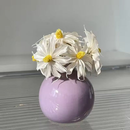 Vase en Céramique - ZenHydroVase™ - Violet - Ambiance et décoration