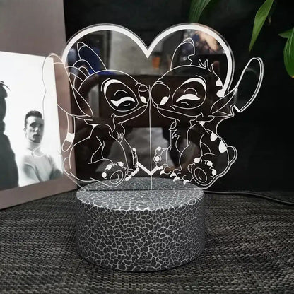 Veilleuse LED - StitchDream™ - Duo Amoureux - Ambiance et décoration