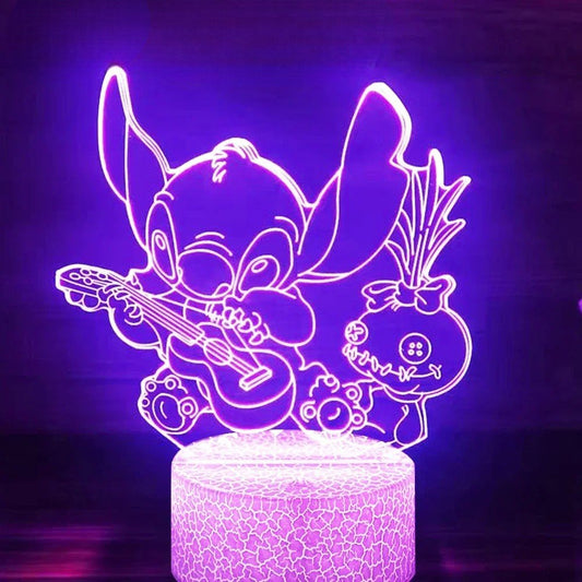 Veilleuse LED - StitchDream™ - Guitarise - Ambiance et décoration