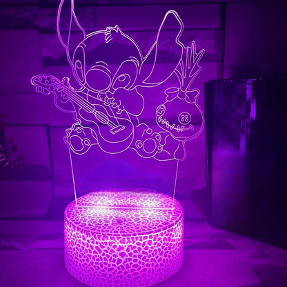Veilleuse LED - StitchDream™ - Guitarise - Ambiance et décoration